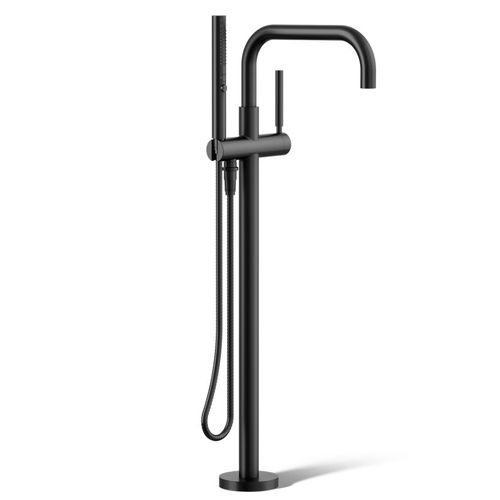 Main product image of Purist Floor Mount Bath Filler Trim w/ Handshower (Matte Black)