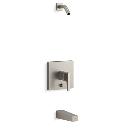 Main product image of Honesty Rite-temp Bath And Shower Trim Kit w/ Push-button Diverter, w/ out Showerhead (Vibrant Brushed Nickel)