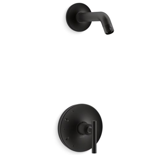 Main product image of Purist Rite-temp Shower Trim Kit w/ Lever Handle, w/ out Showerhead (Matte Black)