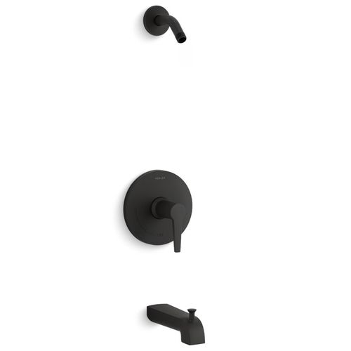 Main product image of Pitch Rite-temp Bath And Shower Trim Kit, w/ out Showerhead (Matte Black)