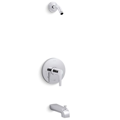 Main product image of Pitch Rite-temp Bath And Shower Trim Kit, w/ out Showerhead (Polished Chrome)