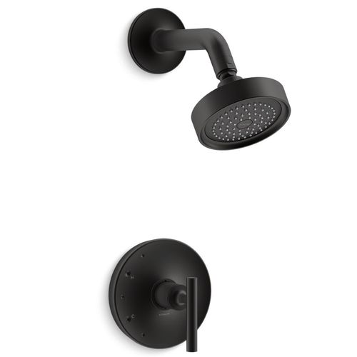 Main product image of Purist Rite-temp Shower Trim Kit w/ Lever Handle, 2.5 GPM (Matte Black)