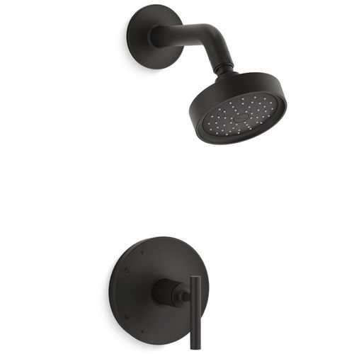 Main product image of Purist Rite-temp Shower Trim Kit w/ Lever Handle, 1.75 GPM (Matte Black)