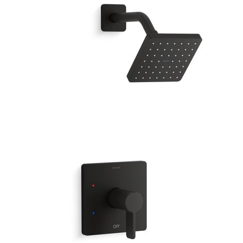 Main product image of Parallel Rite-temp Shower Trim Kit, 2.5 GPM (Matte Black)