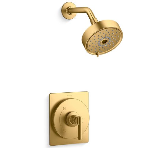 Main product image of Castia Rite-temp Shower Trim Kit, 1.75 GPM (Vibrant Brushed Moderne Brass)