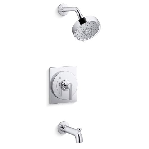 Main product image of Castia Rite-temp Bath And Shower Trim Kit, 1.75 GPM (Polished Chrome), K-TS35917-4G-CP