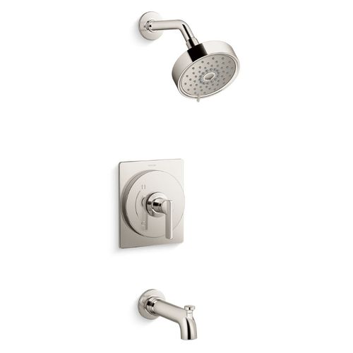 Main product image of Castia Rite-temp Bath And Shower Trim Kit, 1.75 GPM (Vibrant Polished Nickel), K-TS35917-4G-SN