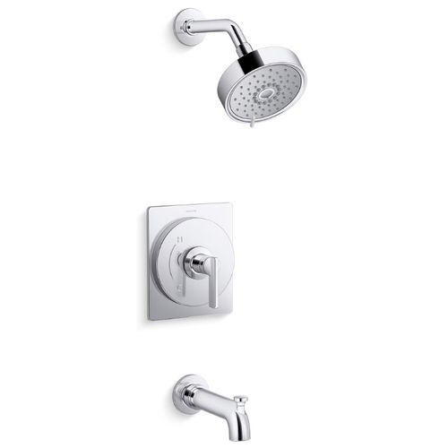 Main product image of Castia Rite-temp Bath And Shower Trim Kit, 2.5 GPM (Polished Chrome), K-TS35917-4Y-CP