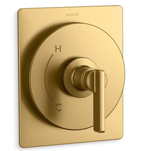 Main product image of Castia Rite-temp Valve Trim (Vibrant Brushed Moderne Brass)
