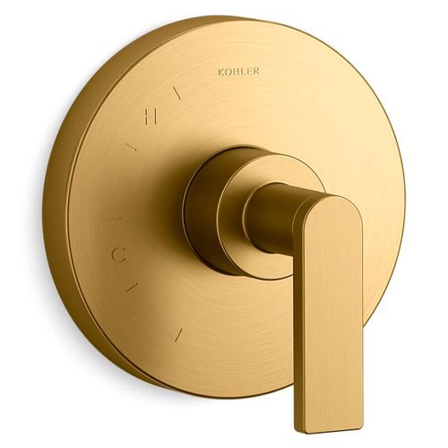 Main product image of Composed Rite-temp Valve Trim w/ Lever Handle (Vibrant Brushed Moderne Brass)
