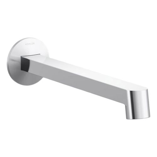 Main product image of Wall-Mount Bathroom Faucet Spout w/ Row Design, 1.2 Gpm (Polished Chrome), K-T23889-CP