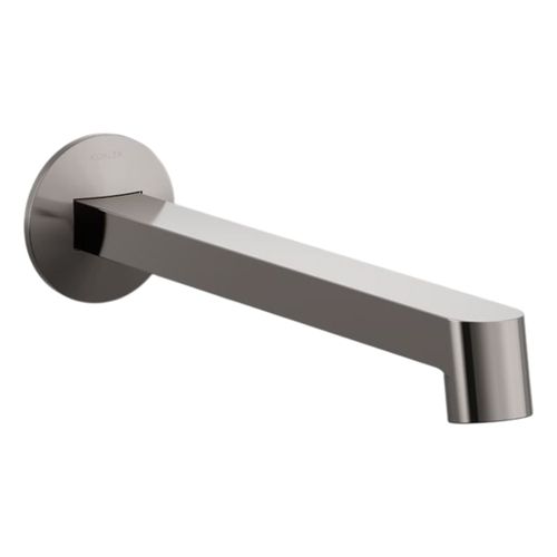 Main product image of Wall-Mount Bathroom Faucet Spout w/ Row Design, 1.2 Gpm (Vibrant Titanium), K-T23889-TT