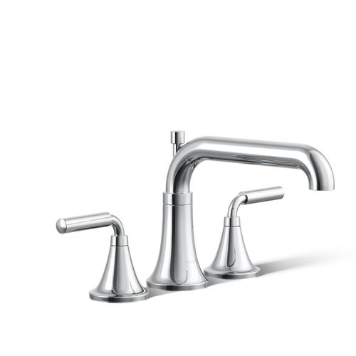 Main product image of Deck-Mount Bath Faucet Trim w/ Diverter (Polished Chrome), K-T26440-4-CP