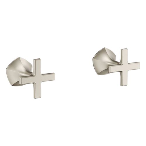 Main product image of Occasion Wall-Mount Bathroom Faucet Cross Handle Trim, 1.2 Gpm (Vibrant Brushed Nickel), K-T27013-3-BN