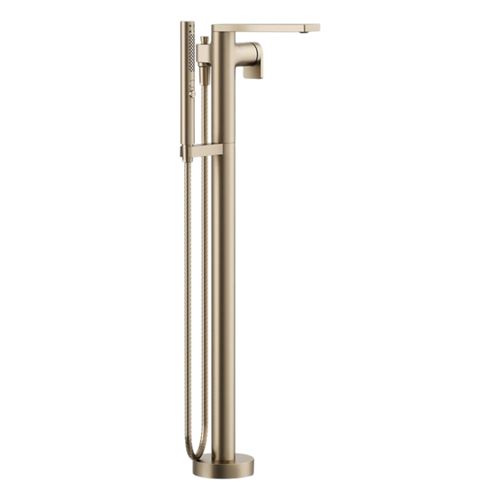 Main product image of Composed Floor-Mount Bath Filler Trim w/ Handshower (Vibrant Brushed Bronze), K-T73087-4-BV