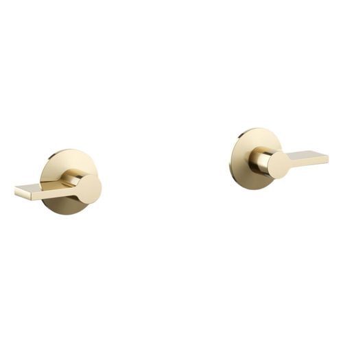Main product image of Components Wall-Mount Bathroom Faucet Lever Handle Trim (Vibrant French Gold), K-T77981-4-AF