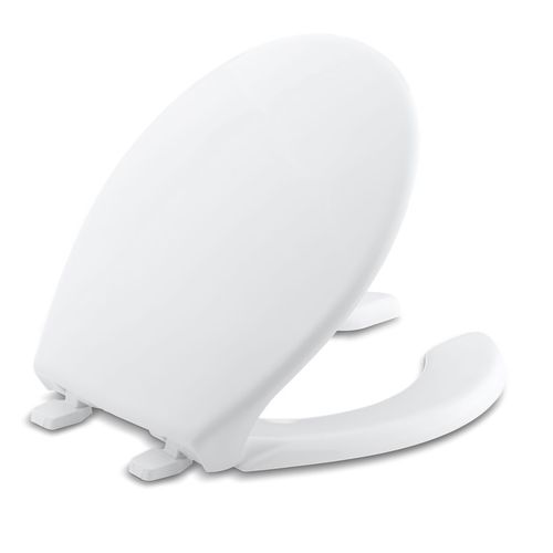 Main product image of Round-Front Toilet Seat (White), K-4660-0