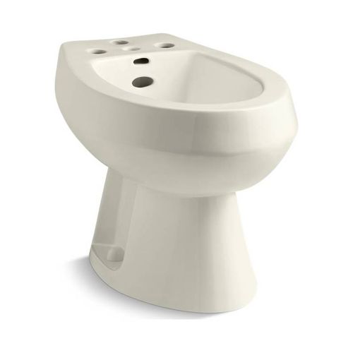 Main product image of Vertical Spray Bidet w/ 4 Faucet Holes (Biscuit), K-4854-96