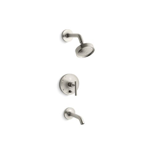 Main product image of Rite-Temp Bath And Shower Trim Kit w/ Push-Button Diverter And Lever Handle, 2.5 GPM (Vibrant Brushed Nickel)