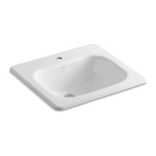 Main product image of 21" Rectangular Drop-In Bathroom Sink (White), K-2895-1-0