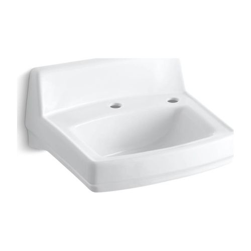 Main product image of 20-3/4" Rectangular Wall-Mount Bathroom Sink (White), K-2031-R-0