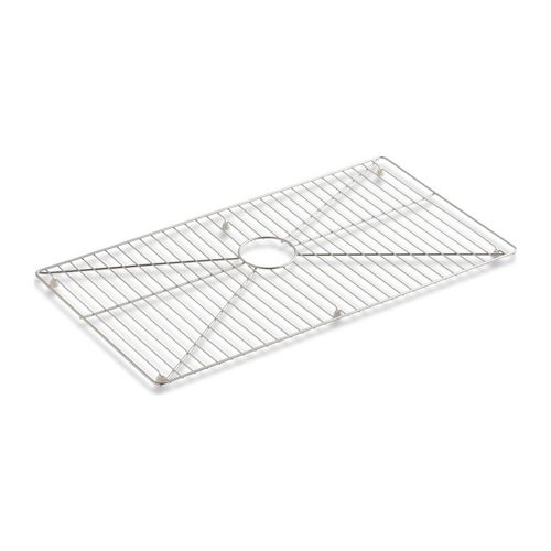 Main product image of Stainless Steel Sink Rack, 32" X 16-11/16" For 36" Single-Bowl Apron-Front Sink (Stainless Steel), K-6474-ST