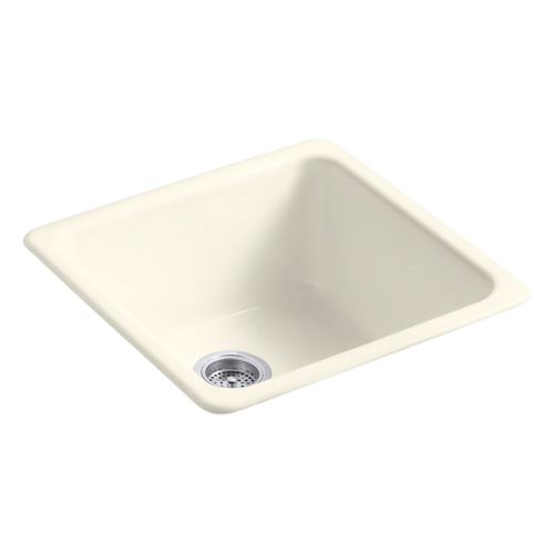 Main product image of Iron/Tones 21" Top-/Undermount Single-Bowl Bar Sink (Biscuit), K-6587-96