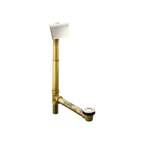 Main product image of Tea-For-Two 1-1/2" Contoured Pop-Up Drain And Overflow For Above- Or Through-The-Floor Installation (Vibrant Polished Nickel), K-7147-AF-SN