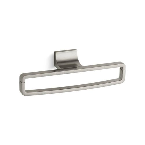 Main product image of Loure Towel Ring (Vibrant Brushed Nickel), K-11587-BN