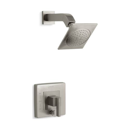 Main product image of Rite-Temp Shower Trim Kit w/ Push-Button Diverter, 2.5 GPM (Vibrant Brushed Nickel)