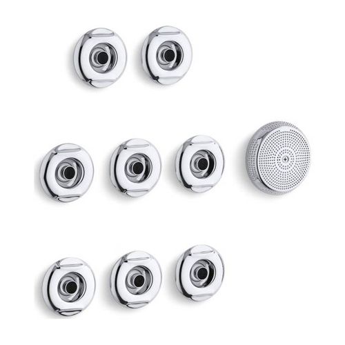 Main product image of Whirlpool Trim Kit w/ Eight Jets (Polished Chrome), K-9698-CP