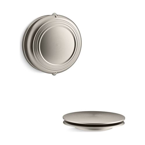Main product image of Traditional Rotary-Turn Bath Drain Trim (Vibrant Brushed Nickel)