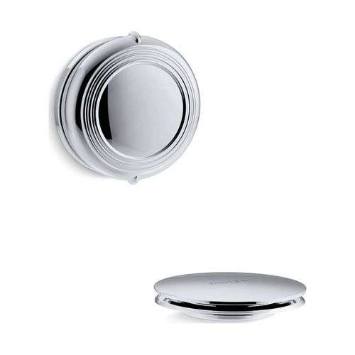 Main product image of Traditional Rotary-Turn Bath Drain Trim (Polished Chrome)