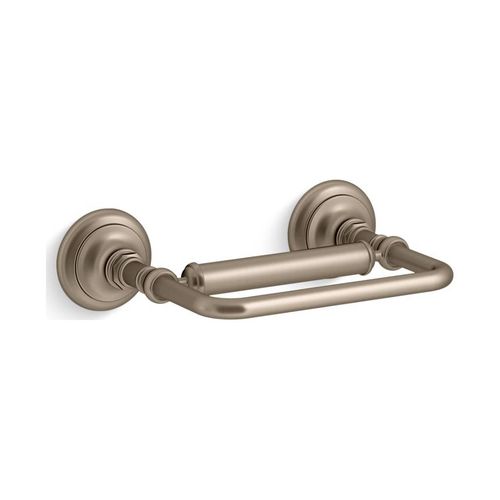 Main product image of Pivoting Toilet Paper Holder (Vibrant Brushed Bronze), K-72573-BV