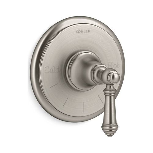 Main product image of Mastershower Temperature Control Valve Trim w/ Lever Handle (Vibrant Brushed Nickel)