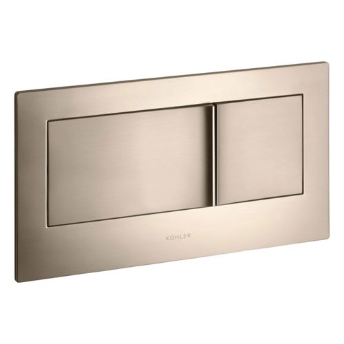 Main product image of Veil Flush Actuator Plate For 2"X6" In-Wall Tank And Carrier System (Vibrant Brushed Bronze), K-6298-BV