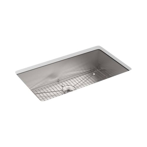 Main product image of 33" Top-/Undermount Single-Bowl Kitchen Sink (Stainless Steel), K-3821-4-NA