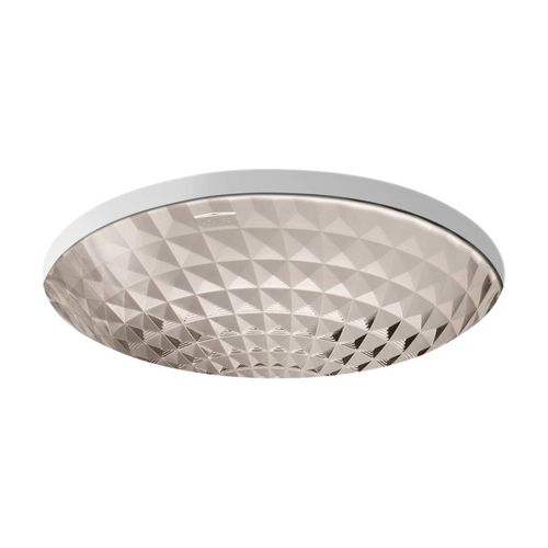 Main product image of 16" Round Undermount Bathroom Sink, No Overflow (Translucent Doe), K-2361-TG3