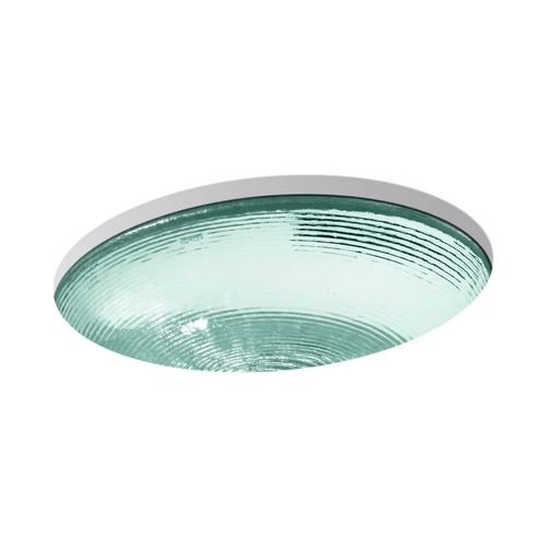 Main product image of 19" Oval Undermount Bathroom Sink, No Overflow (Translucent Dew), K-2741-TG2