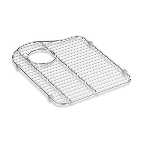 Main product image of Stainless Steel Sink Rack, 13-1/8" X 16-7/8", For Left-Hand Bowl (Stainless Steel), K-5133-ST