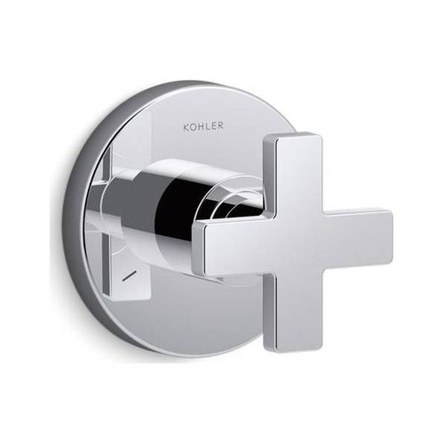Main product image of Mastershower Transfer Valve Trim w/ Cross Handle (Polished Chrome), K-T73140-3-CP