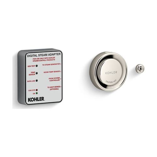 Main product image of Digital Steam Adapter Kit (Vibrant Polished Nickel), K-5548-K1-SN