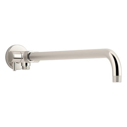 Main product image of Wall-Mount Rainhead Arm w/ 3-Way Diverter (Vibrant Polished Nickel), K-76332-SN