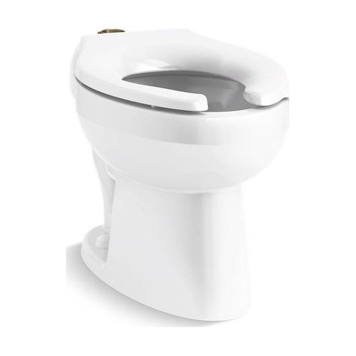 Main product image of Floor-Mount Top Spud Flushometer Bowl (White)