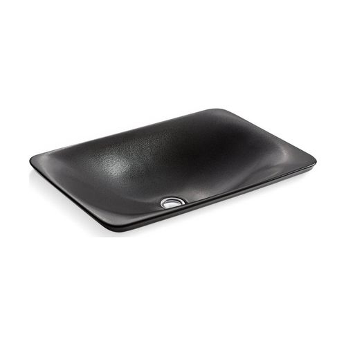 Main product image of 21-1/4" Rectangular Drop-In Bathroom Sink, No Overflow (Ebony Pearl)