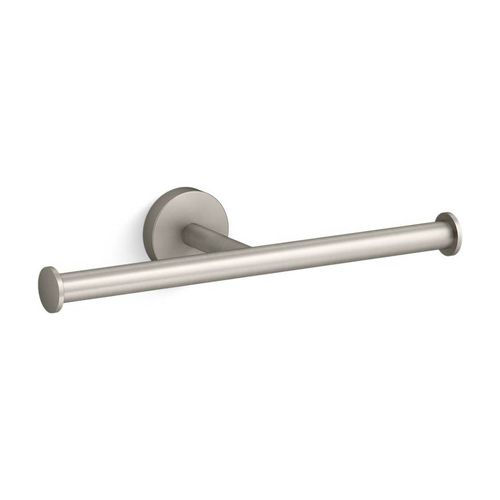 Main product image of Double Toilet Paper Holder (Vibrant Brushed Nickel), K-27289-BN
