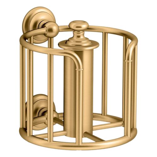 Main product image of Artifacts Toilet Paper Carriage (Vibrant Brushed Moderne Brass), K-72576-2MB