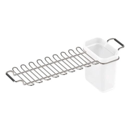 Main product image of Farmstead Utility Rack w/ Cup (Stainless Steel), K-21109-ST