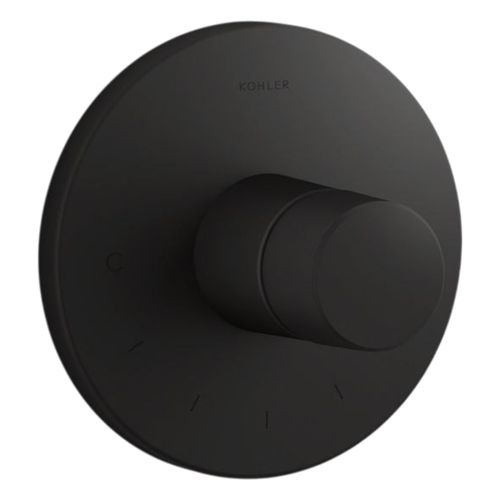 Main product image of Components Mastershower Temperature Control Valve Trim w/ Oyl Handle (Matte Black), K-T78027-8-BL
