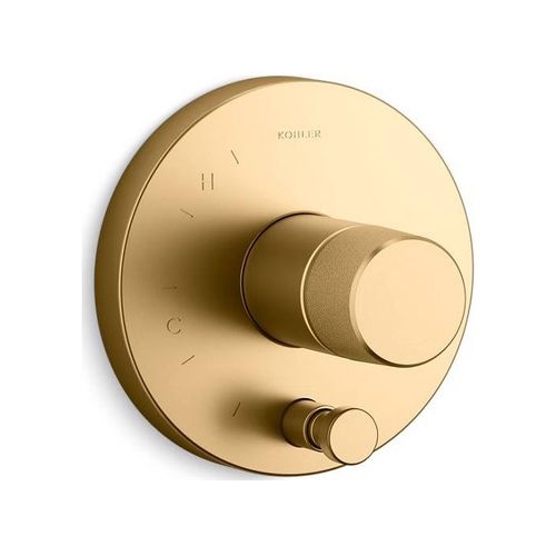 Main product image of Rite-Temp Valve Trim w/ Oyl Handle And Diverter (Vibrant Brushed Moderne Brass)